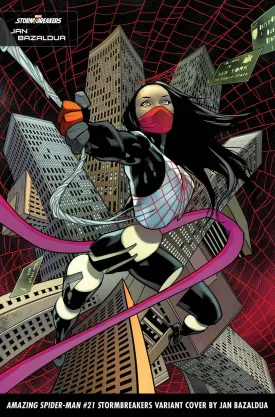 Amazing Spider-Man #21 Bazaldua Stormbreakers Var