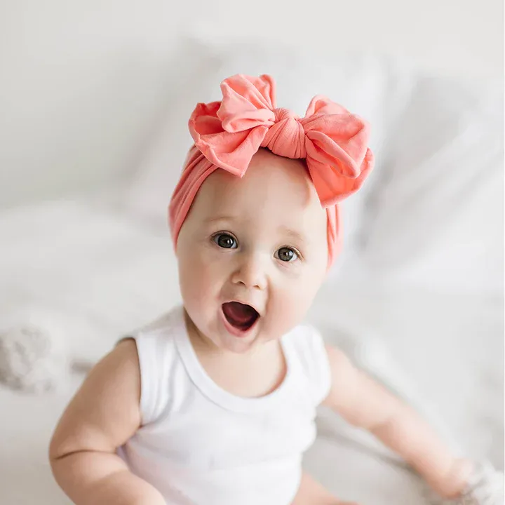 Baby Bling Bows | FAB-BOW-LOUS Headband ~ Coral
