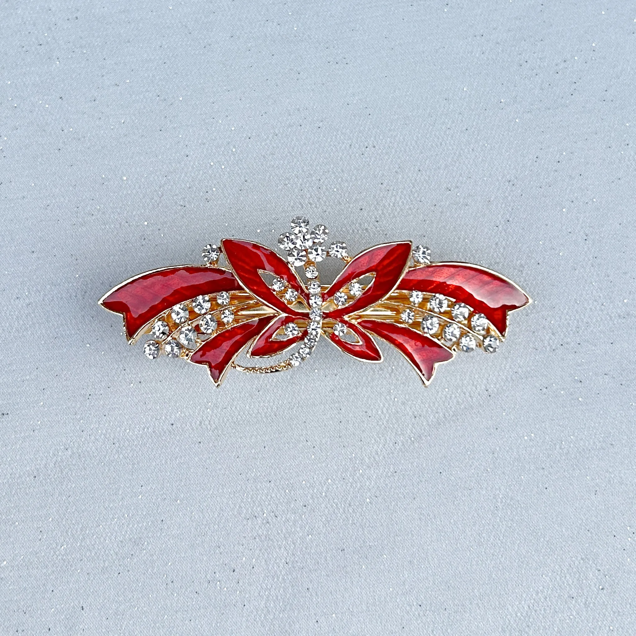 Butterfly Hair Clip with Enamel