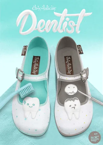Chocolaticas® DENTIST Mary Jane Flat