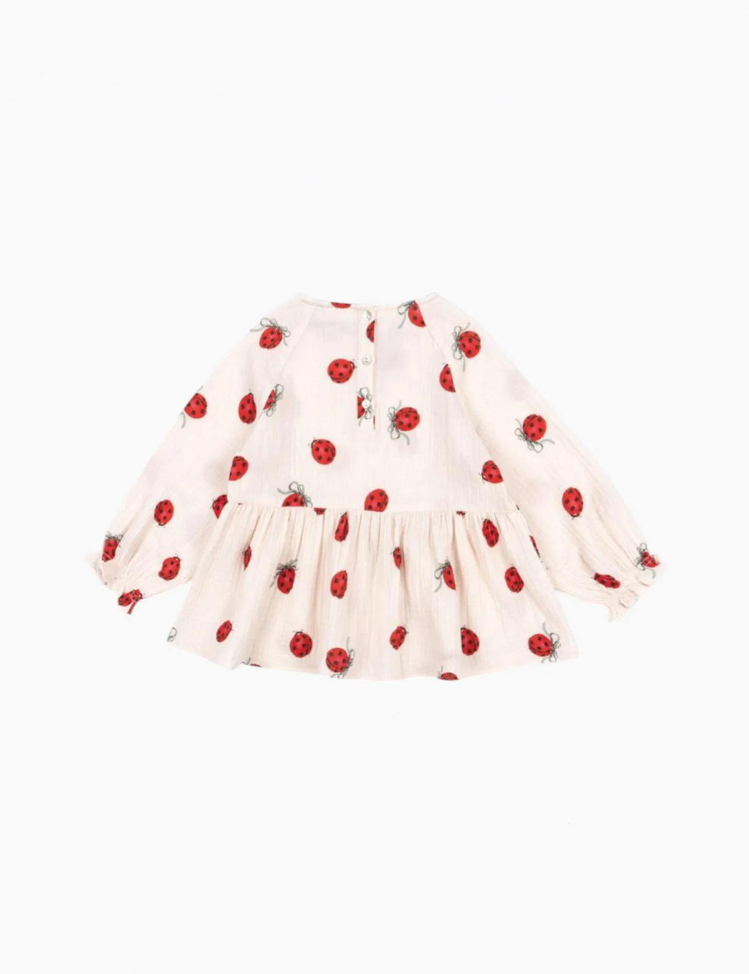 Coco Ladybug Blouse in Ladybug Bow