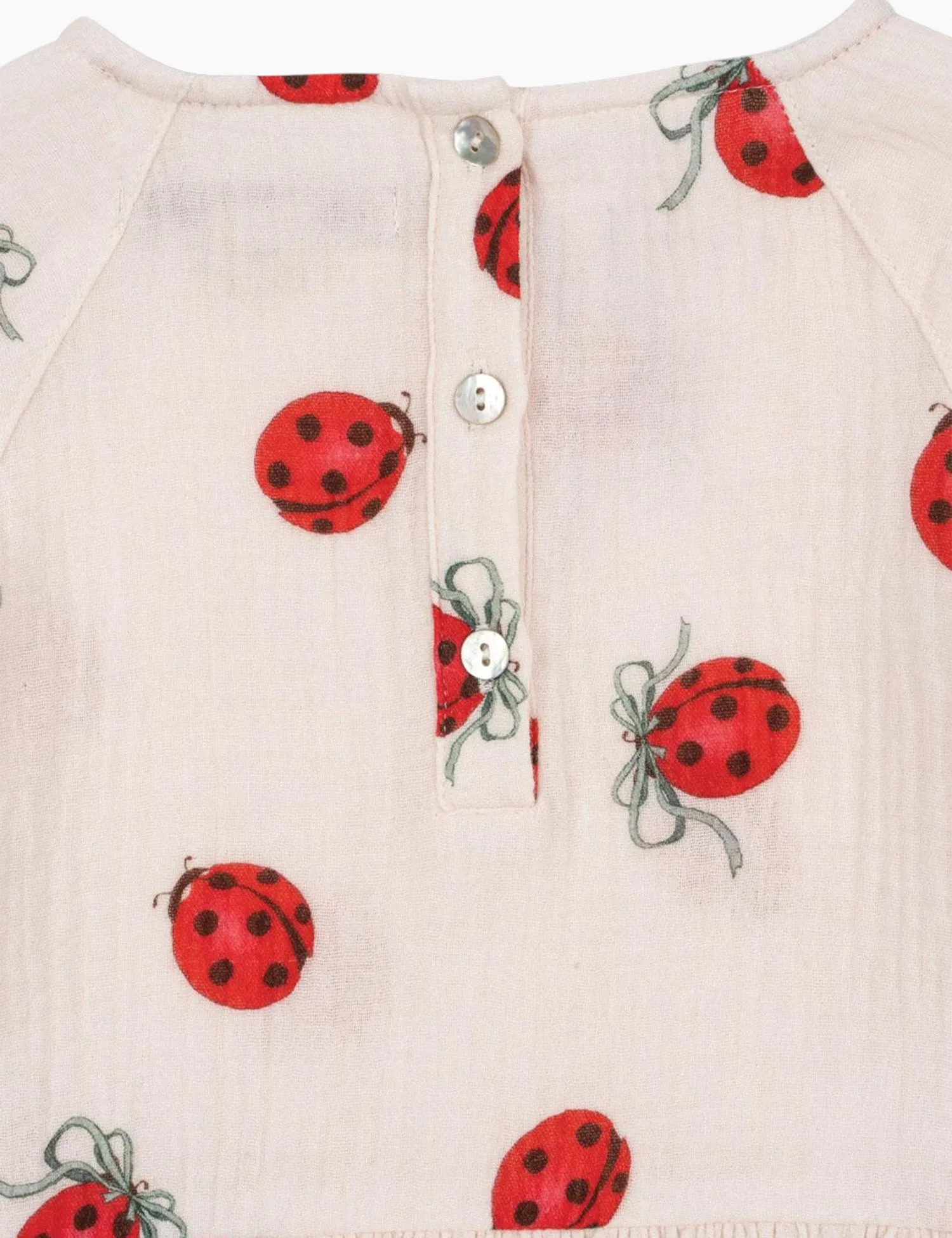 Coco Ladybug Blouse in Ladybug Bow