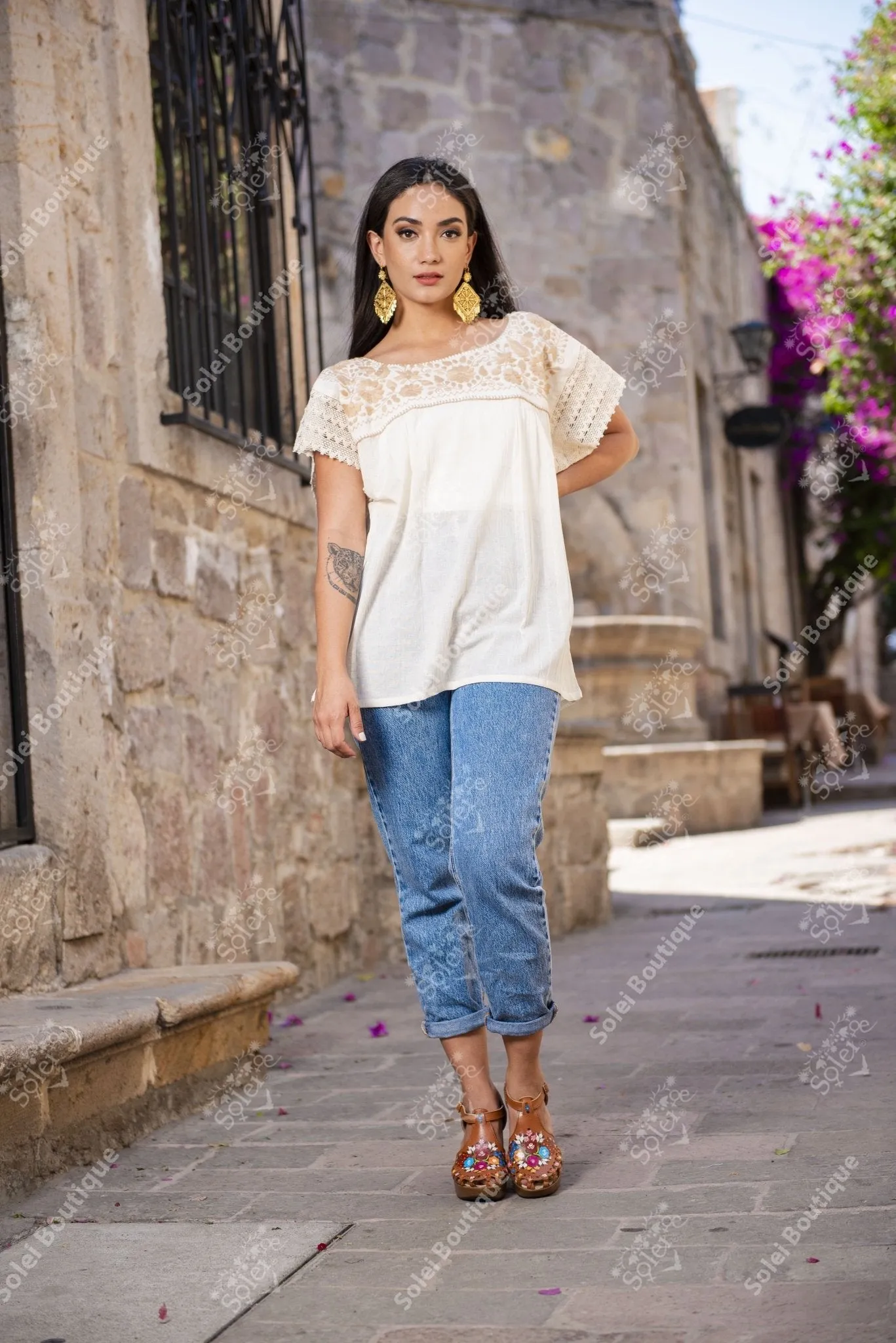 Delfina Dorada Blouse