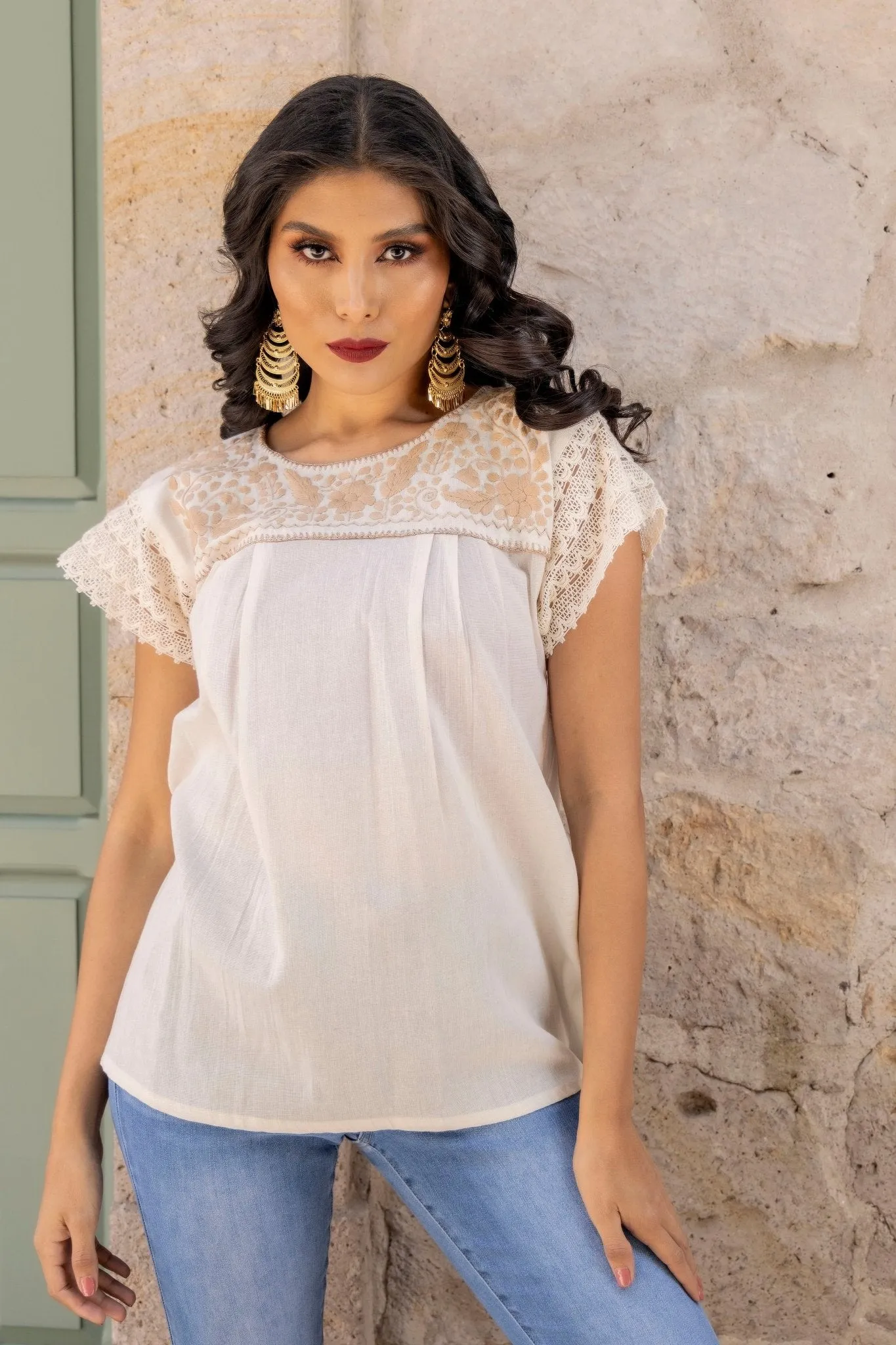 Delfina Dorada Blouse