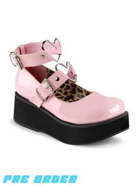 DEMONIA SPRITE-02 - PINK PATENT ✰ PRE ORDER ✰