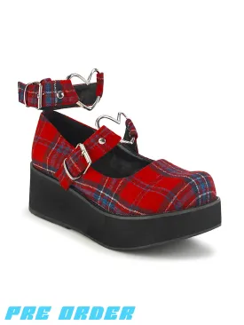 DEMONIA SPRITE-02 - RED PLAID ✰ PRE ORDER ✰