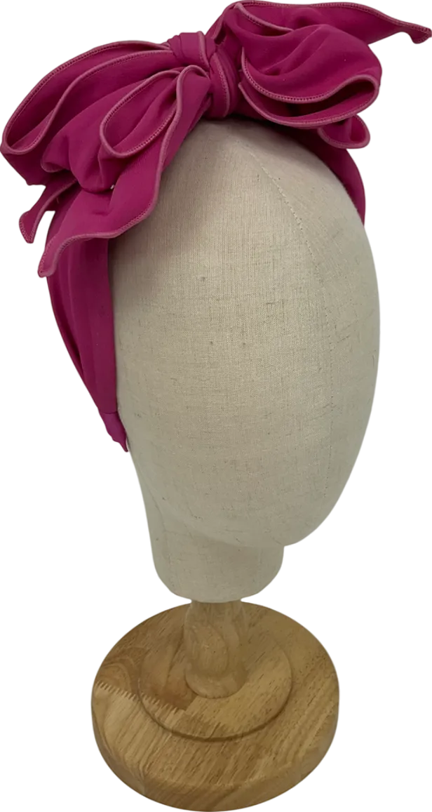 Farrow Low Pink Large Bow Headband One Size