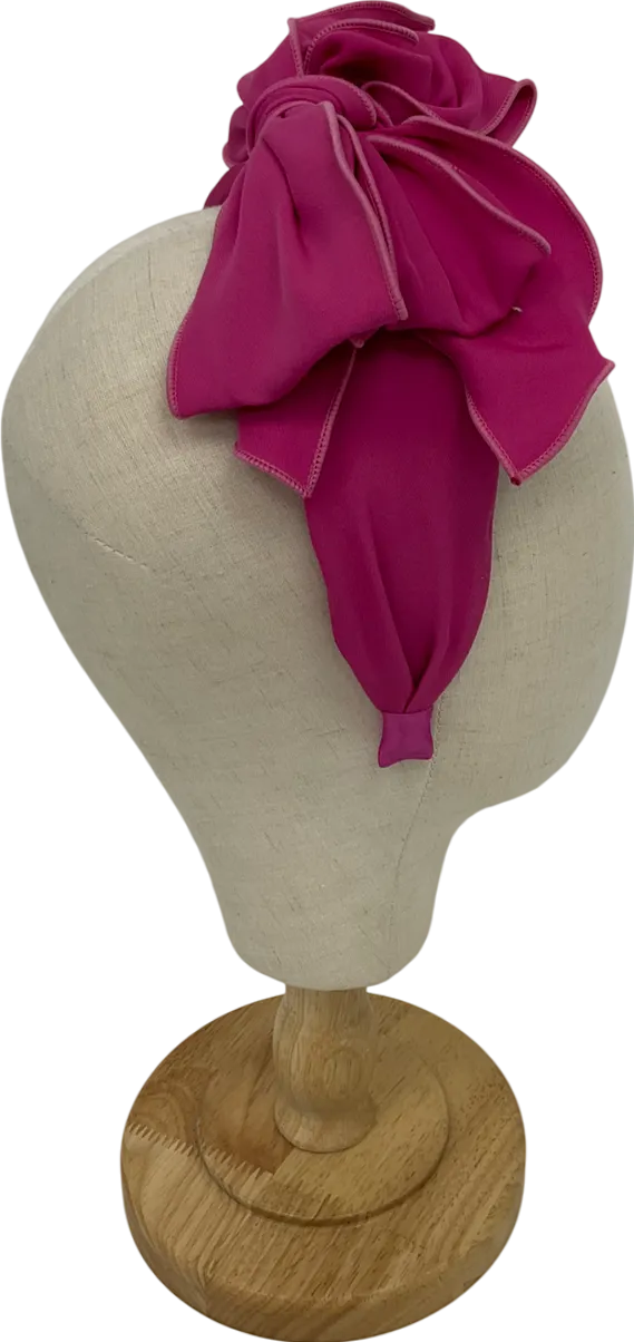 Farrow Low Pink Large Bow Headband One Size