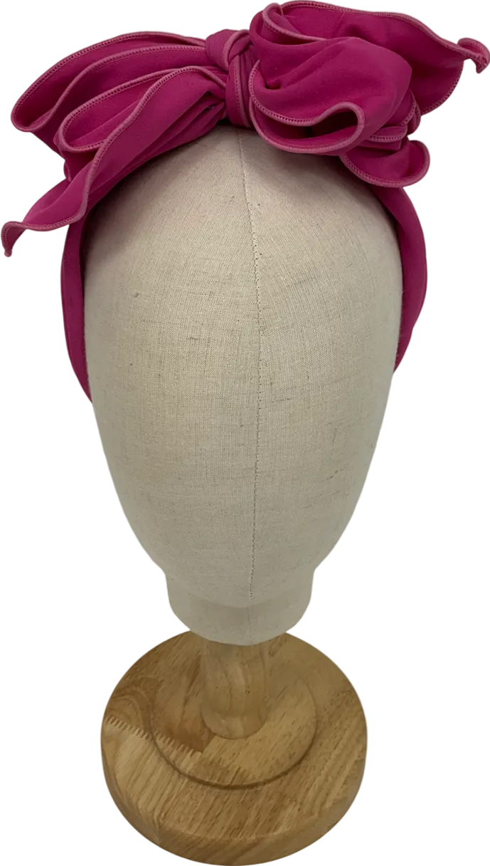 Farrow Low Pink Large Bow Headband One Size