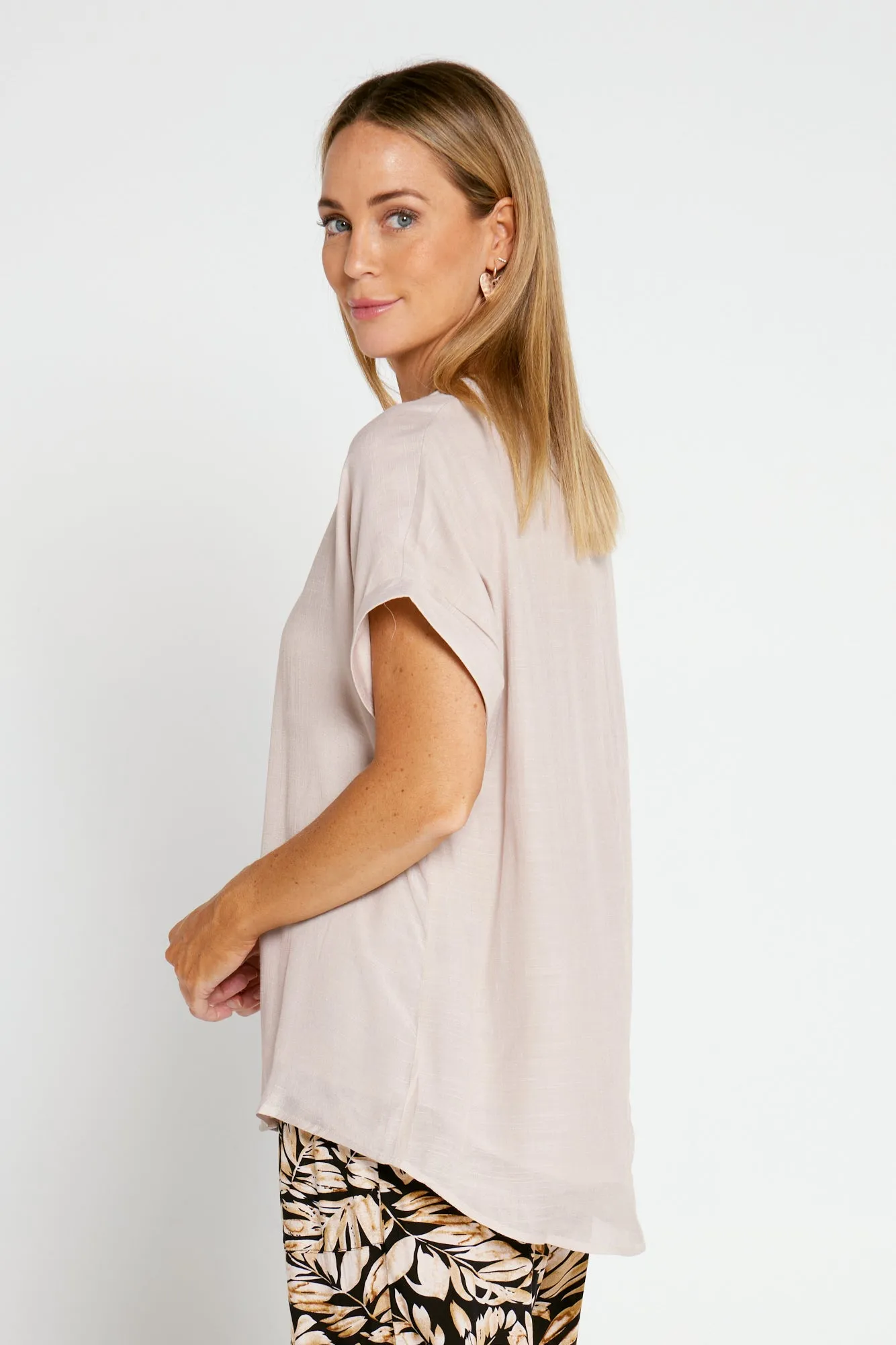 Gemma Top - Pink Beige