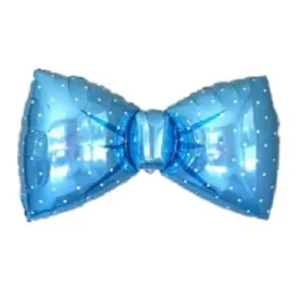 Giant Blue Bow Tie Balloon