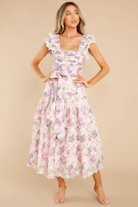 Harlyn Veiled Kiss Midi Dress