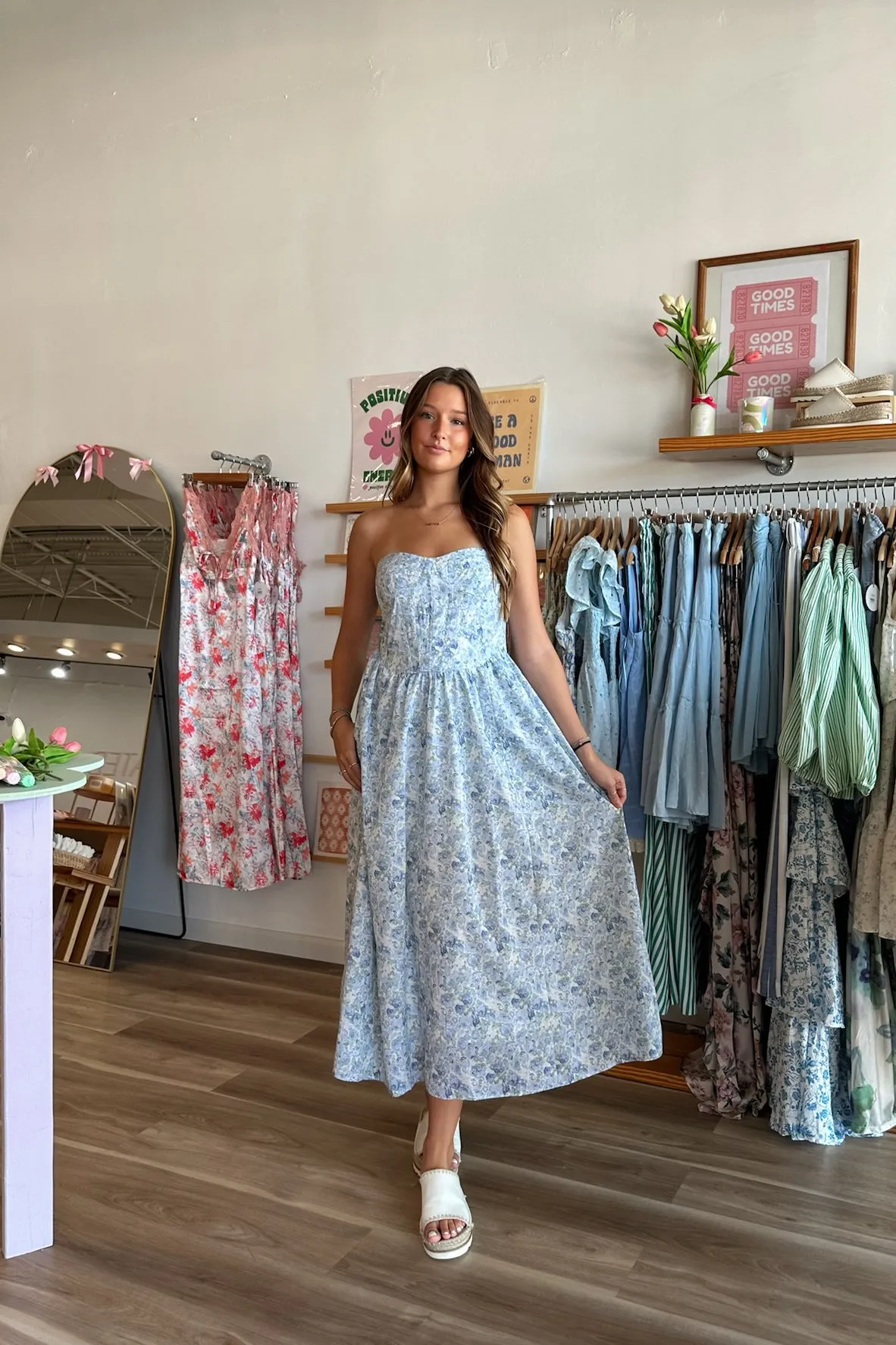 Kiara Strapless Dress