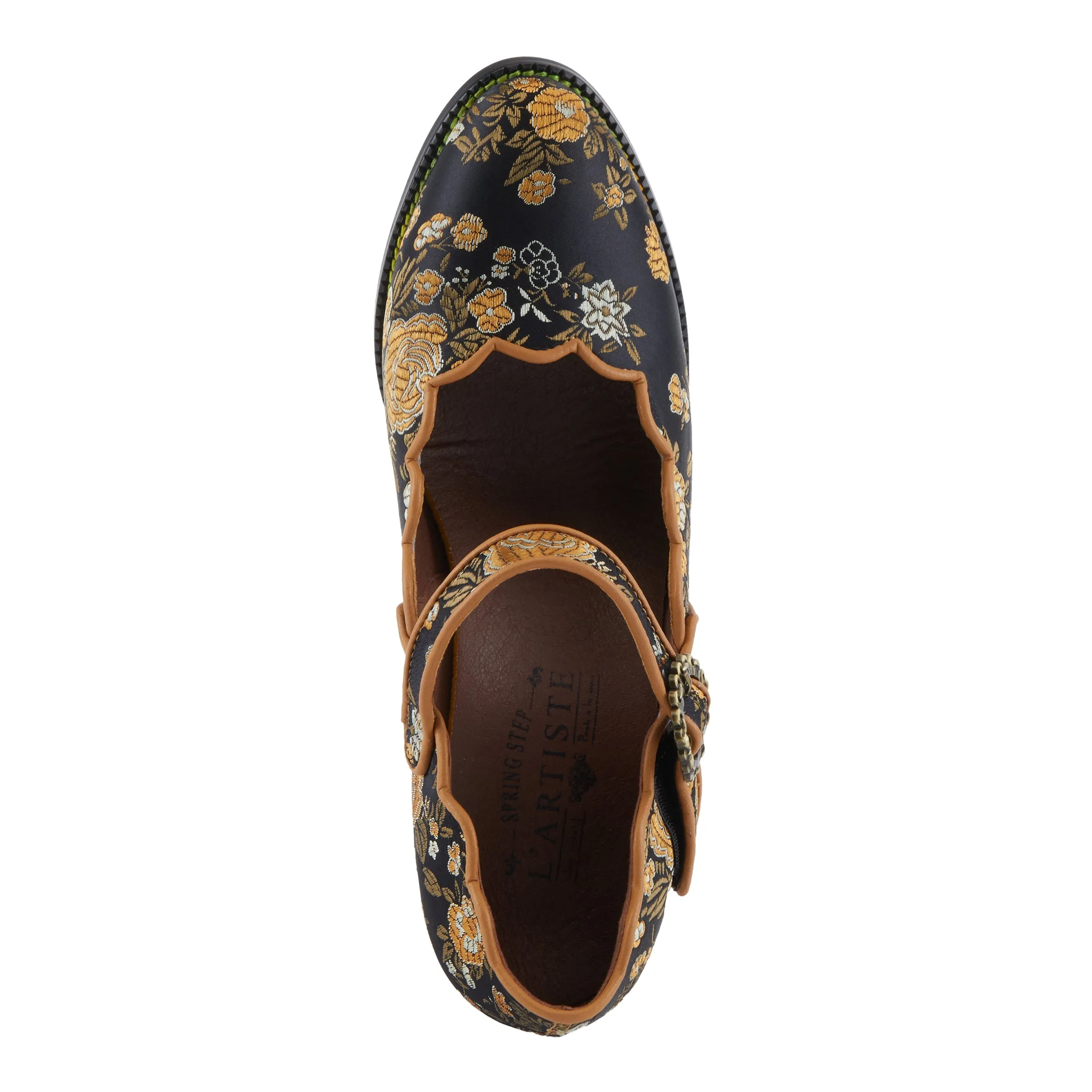 Certainly! Here is an optimized product title in English with modifiers:

LARTISTE Adodora Womens Elegant Hand-Painted Leather Slip-On Shoes