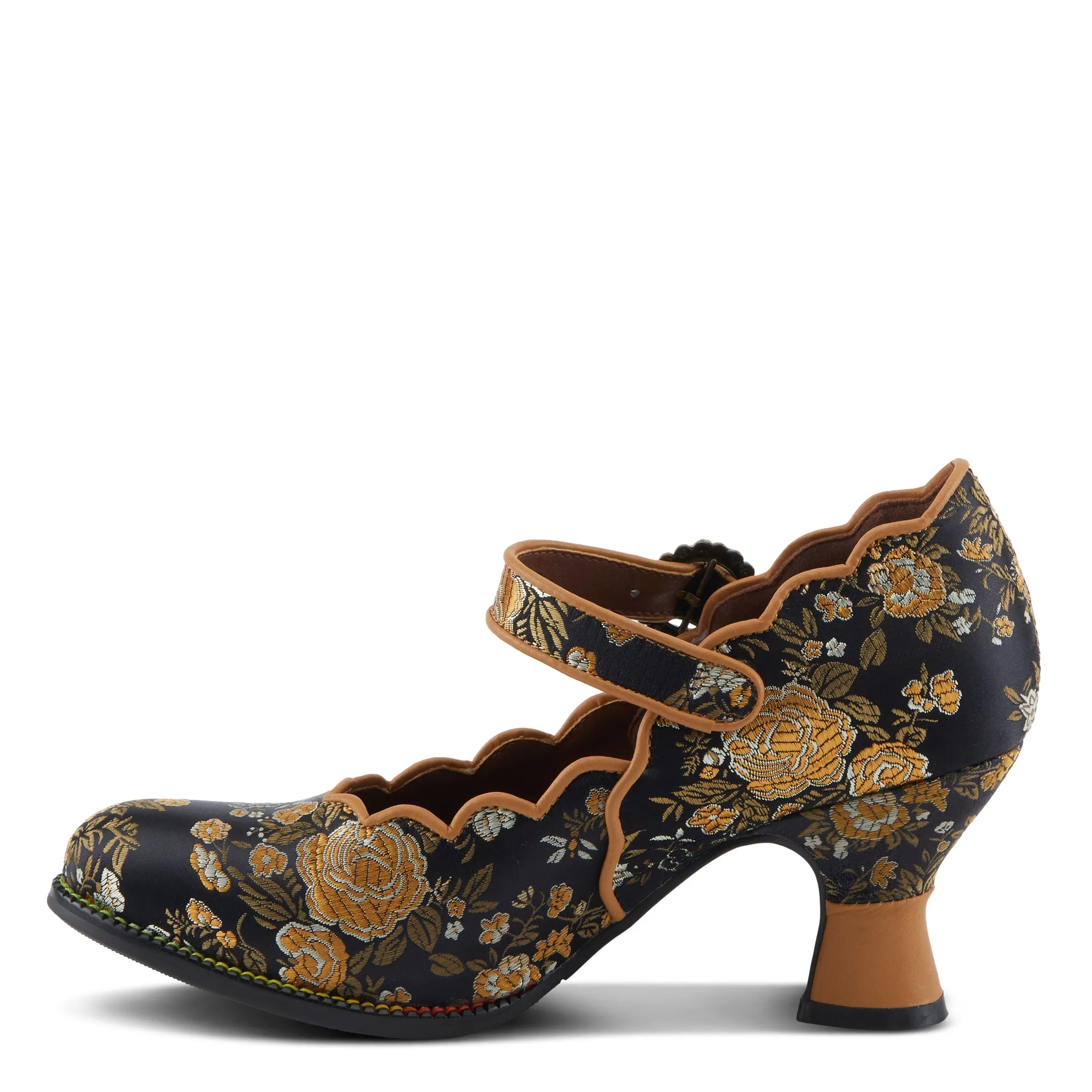 Certainly! Here is an optimized product title in English with modifiers:

LARTISTE Adodora Womens Elegant Hand-Painted Leather Slip-On Shoes