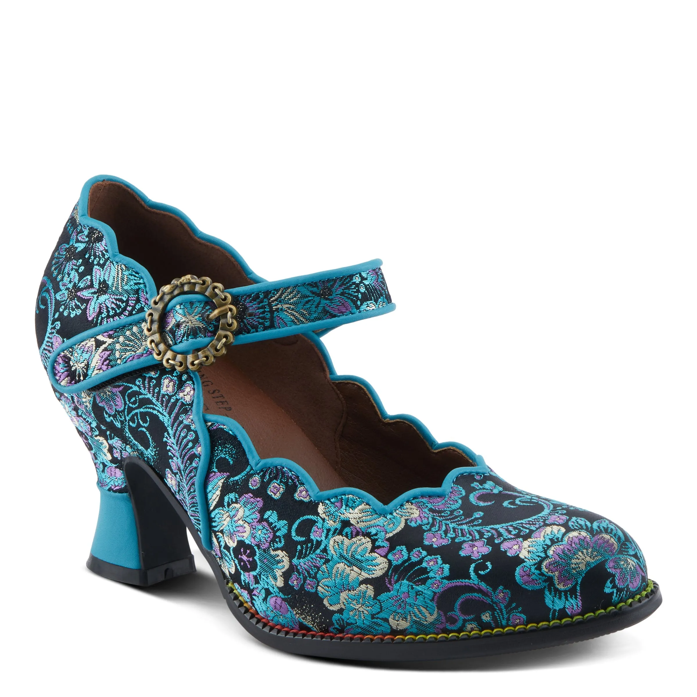 Certainly! Here is an optimized product title in English with modifiers:

LARTISTE Adodora Womens Elegant Hand-Painted Leather Slip-On Shoes