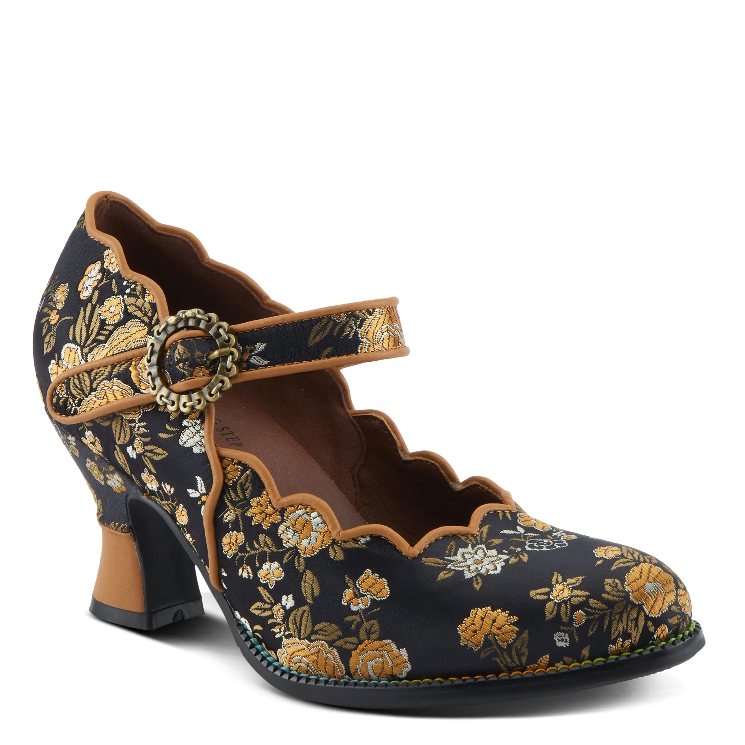Certainly! Here is an optimized product title in English with modifiers:

LARTISTE Adodora Womens Elegant Hand-Painted Leather Slip-On Shoes