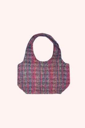 Lurex Tweed & Denim Mini Bag