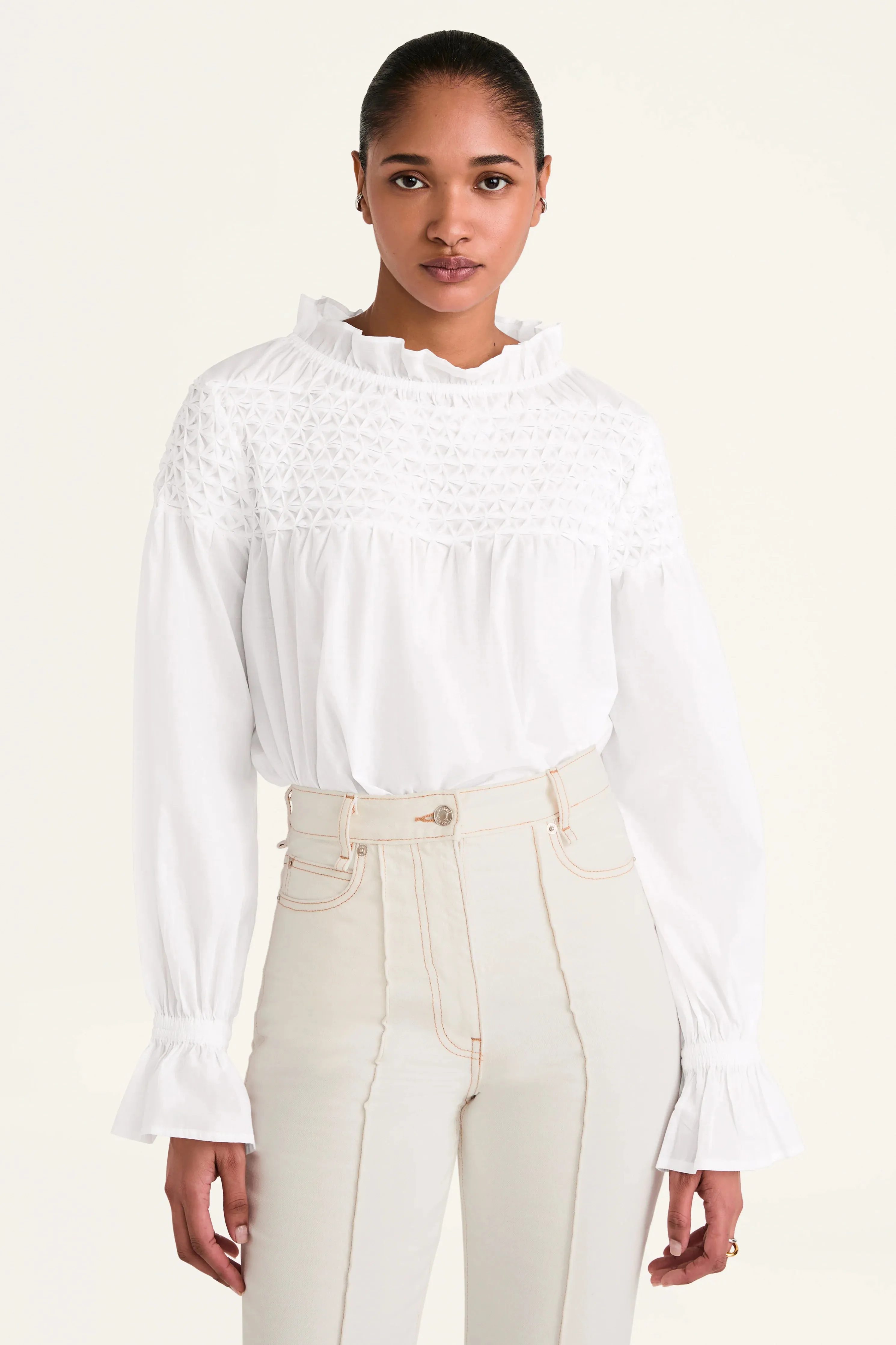 Majorelle Top in White