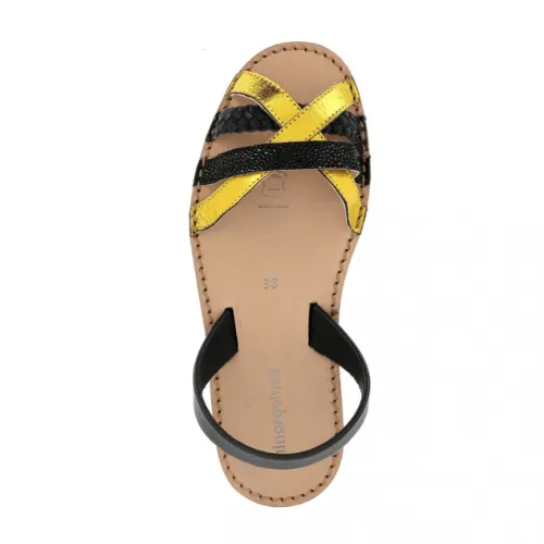 Minorquines Neo Sandals | Citrine