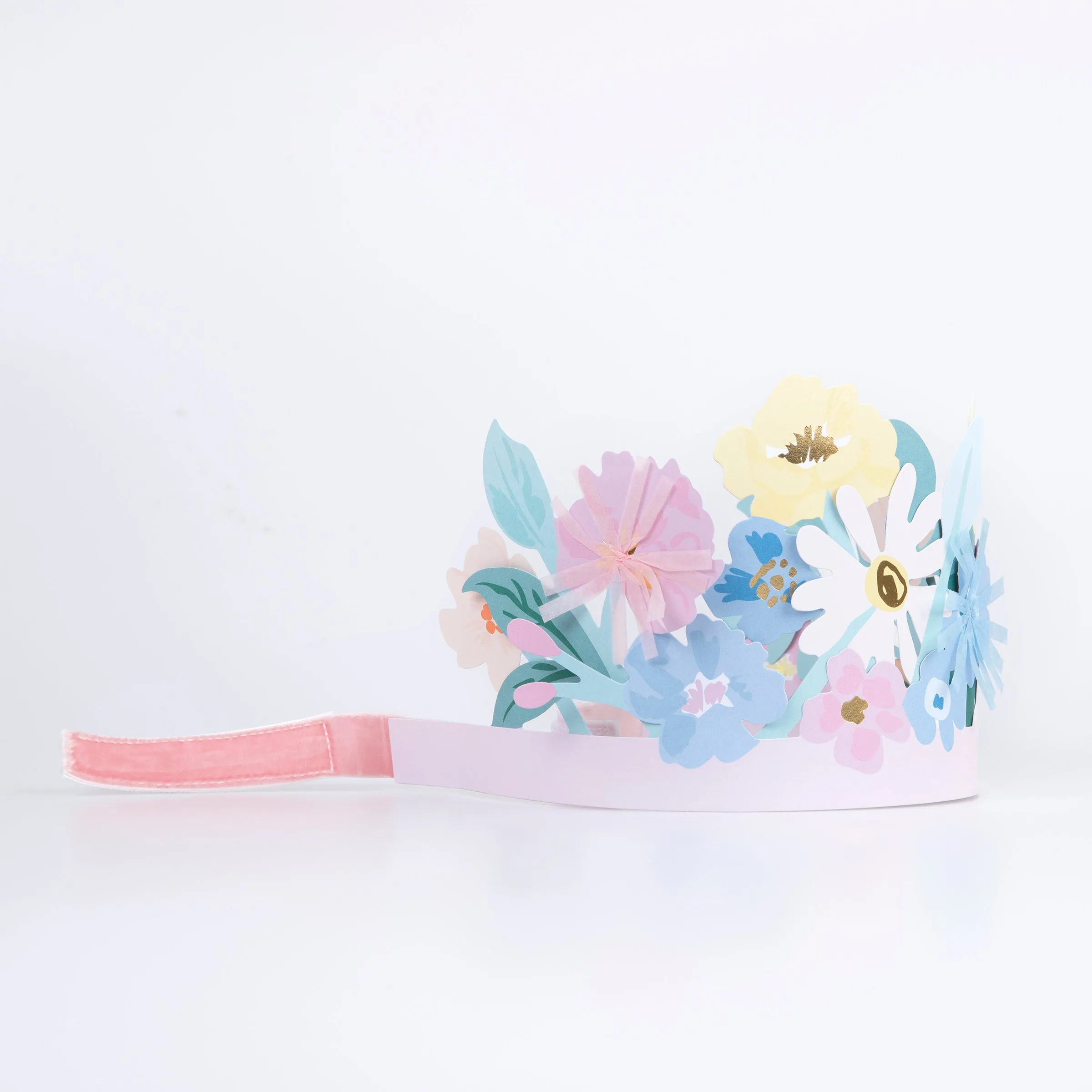 Paper Flower Headdress (x 8)