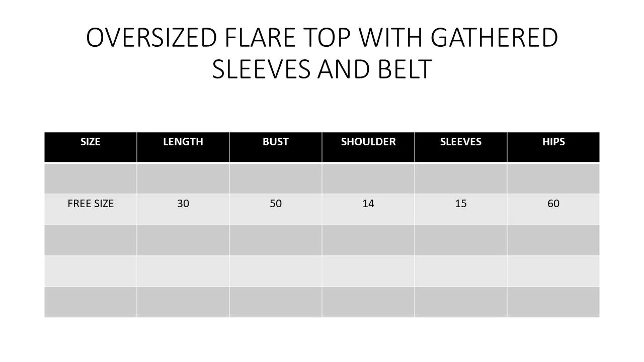 Pre-Order HOT PINK COTTON - OVERSIZED FLARE TOP WITH GATHERED SLEEVE AND BELT - FUCHSIA