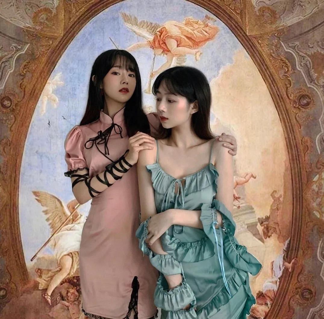 [Premium Selected] Chinese Sweethearts Besties Dress (designer arilf)