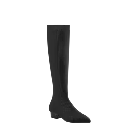 The Knee High Boot Coal Knit
