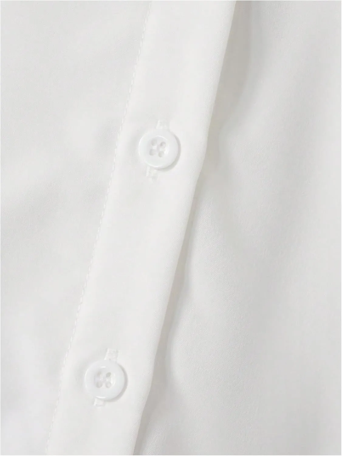 Verdusa Women's Bow Knot Split Back Button Up Blouse Top Sleeveless High Low Shirt