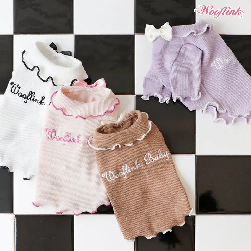 Wooflink Baby Knit Blouse - Pink