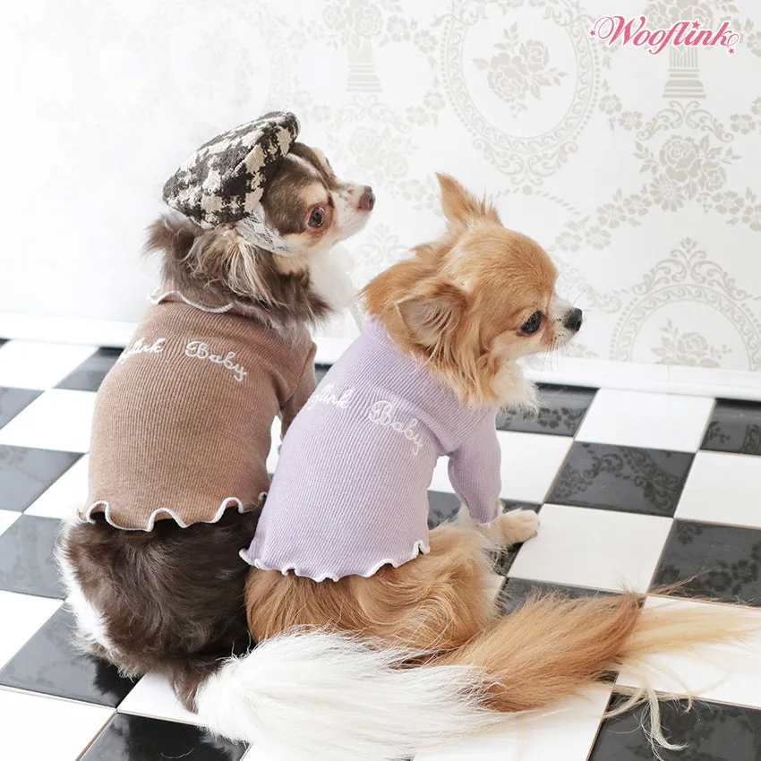 Wooflink Baby Knit Blouse - Pink